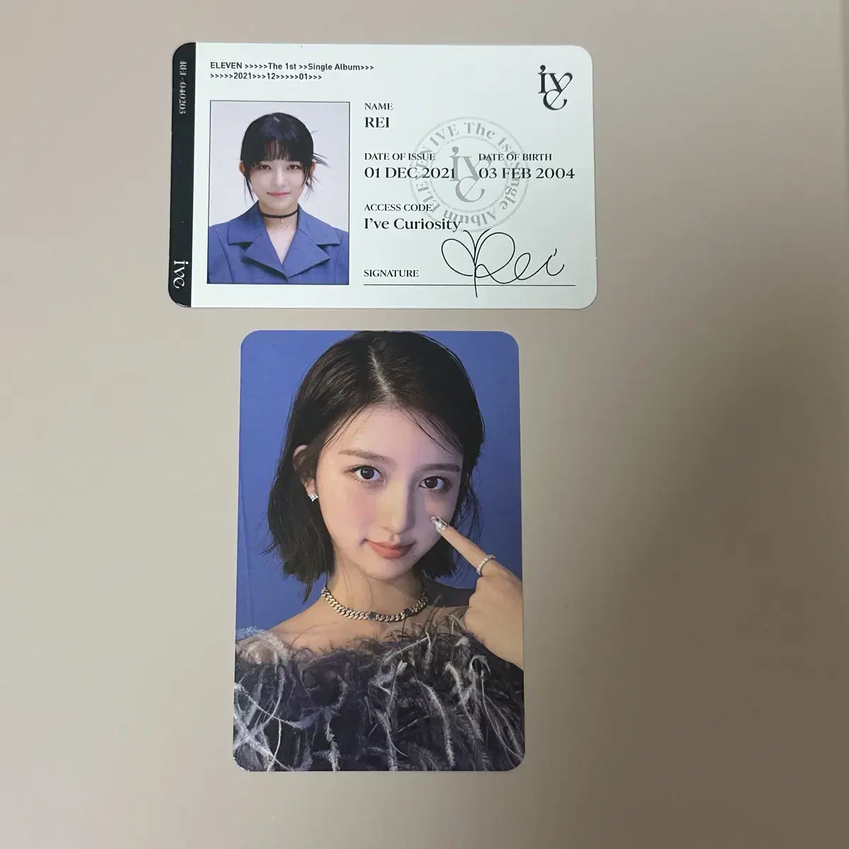 아이브 레이 가을 포카 미공포 케타포 일레븐 럽다 아이디카드 원영 리즈
