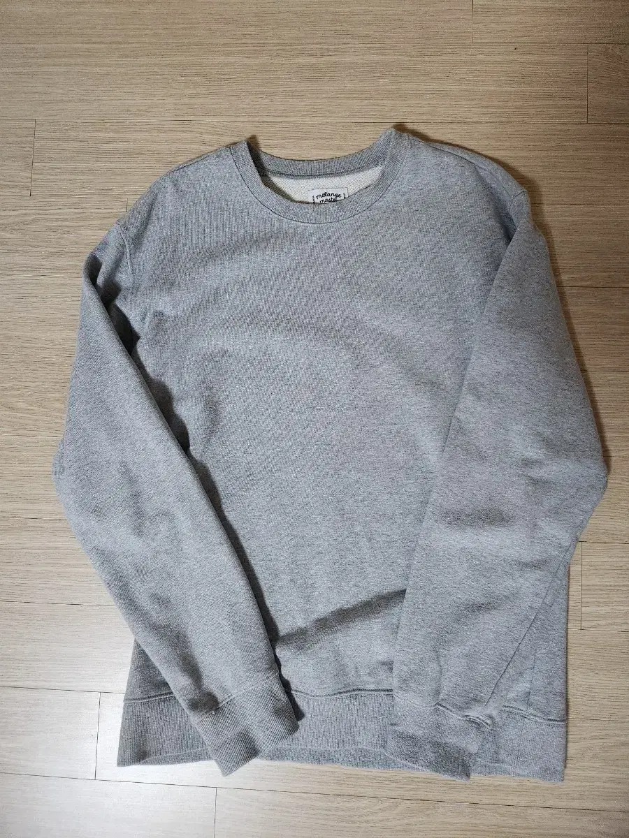 Melange Master Gray Men's Sweatshirt (Large)