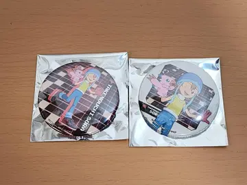 무노우치 쿠루 삐요몬 빌리지 뱅가드 캔뱃지 세트