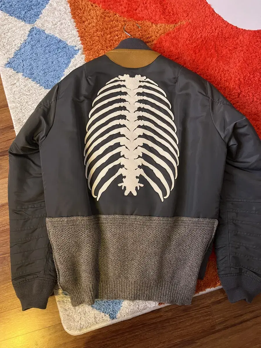 (4) Undercover Anatomicouture Ribcage Bomber Ma-1