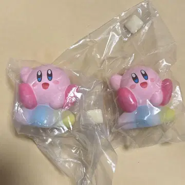 미사용 새상품 2개 세트 별의 커비 Kirby Friends 레어 컬러