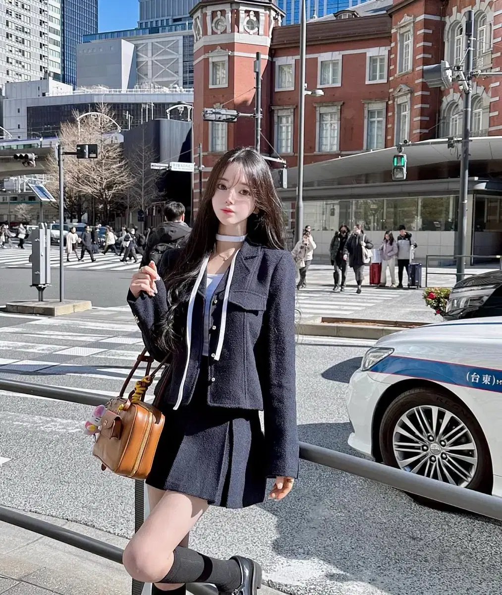 메이윤 테일러 트위드 셋업 M