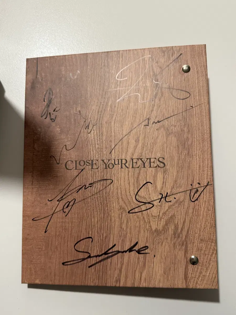Project Seven Autographed album