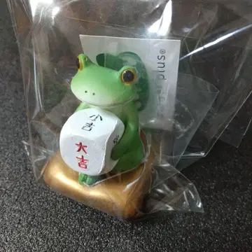 코포 코포타로 주사위 개구리 입상