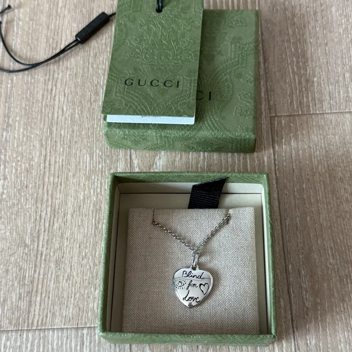 Gucci Love Blindly Necklace