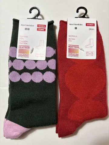 marimekko HEATTECH 여성용 양말