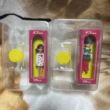 새상품 리카짱 미니 피규어 2개 묶음 판매 레어템 레어템
