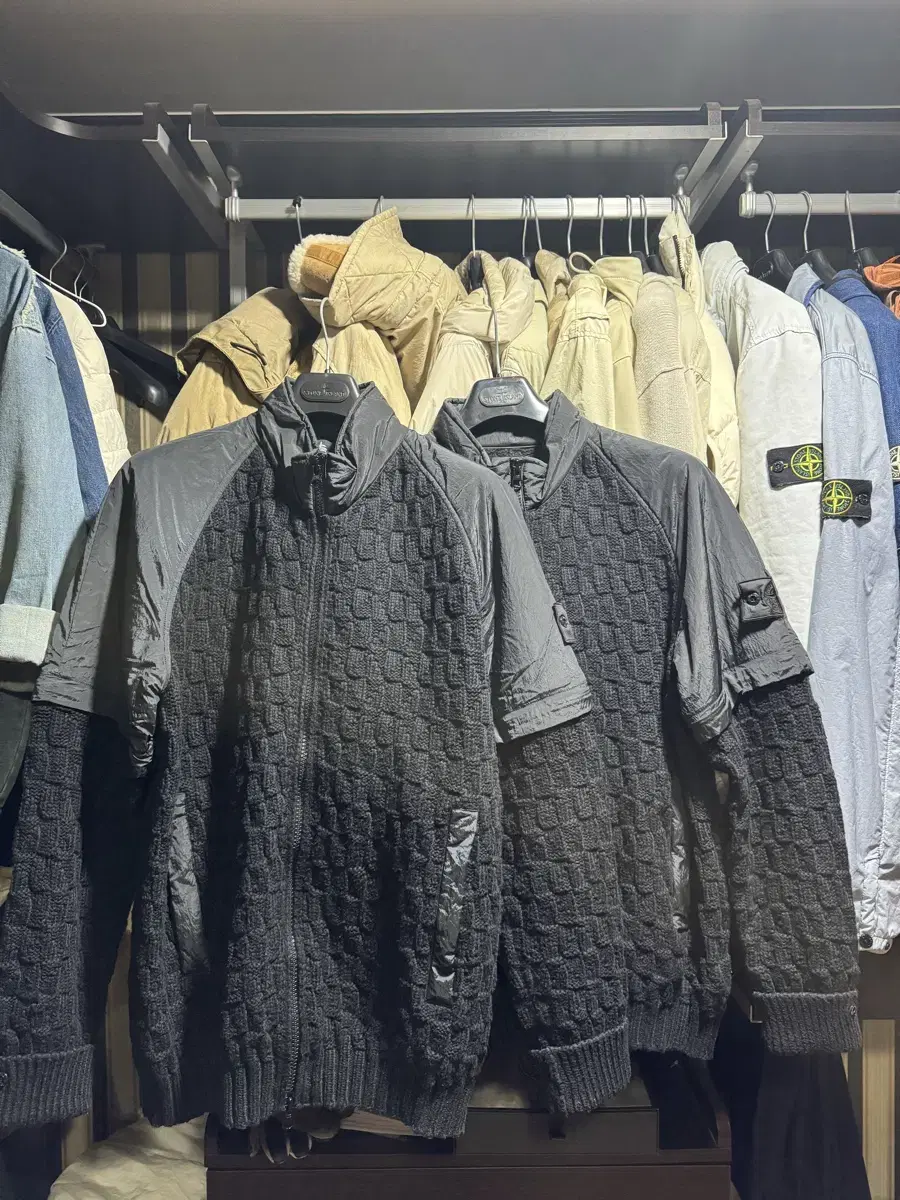 [Super Rare] 19FW Stone Island Shadow Project Nylon Sweater Jacket XXL