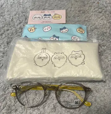 미사용 렌즈 미교환 Zoff 치이카와 (먼작귀) 토끼 모델