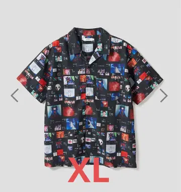 XL 신세기 에반게리온|빅 실루엣 오픈 카라 셔츠 그라니프