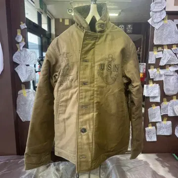 버즈릭슨 N-1 덱 자켓 뽀빠이 프린트