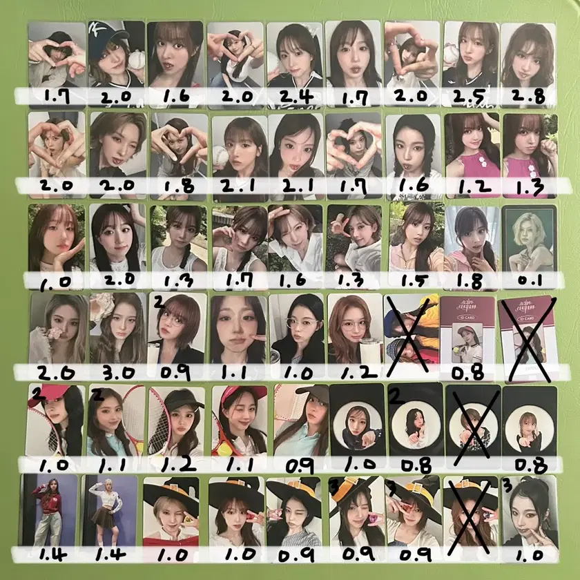 nmixx forward makestar ラキドロ ベイ 2枚セット nmixx forward makestar ラキドロ トレカ へウォン B - メルカリ