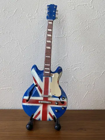 오아시스 Noel Gallagher 타입 미니어처 기타 새상품
