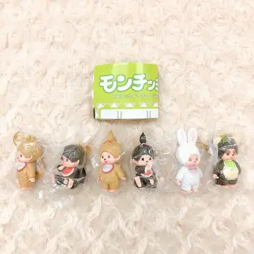 몬치치 마스코트 키체인 3종 총 6종 풀 컴프 가챠