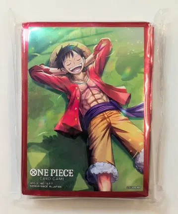 반다이 카드 슬리브 원피스 카드 게임 루피(꿈의 끝) 70장