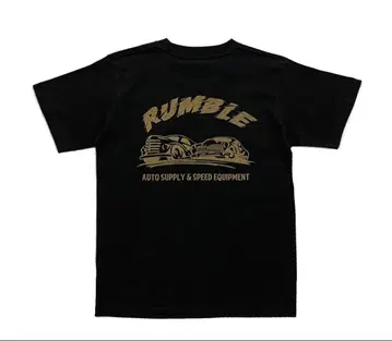 Dry bones/드라이 본즈 T-Shirt "RUMBLE" 차콜 L