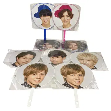 yv99 미개봉 쟈니즈 WEST 라이브 투어 부채 9점