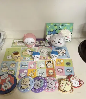 치이카와(먼작귀) 씰 피규어 키링 캔뱃지