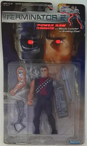 KENNER 액션 피규어 파워 암 터미네이터 5인치