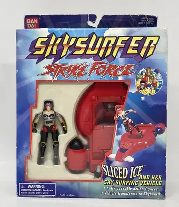 반다이와 그의 하늘 서핑 차량 슬라이스 아이스