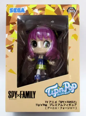 세가 Tip'n'Pop 프리미엄 피규어 아냐 포저 아냐 (어나더)