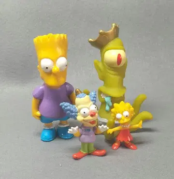 심슨 피규어 4개 90년~02년 THE SIMPSONS