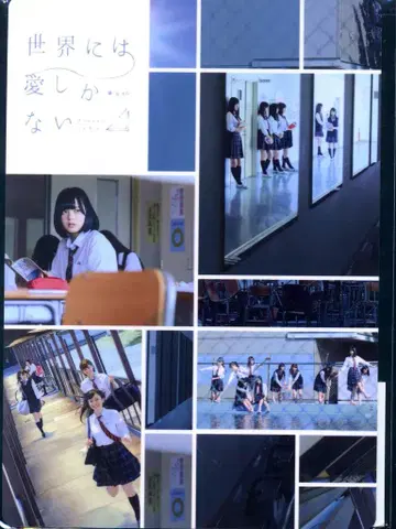 케야키자카46 로손 오리지널 굿즈 세상에 사랑밖에 없다 책받침