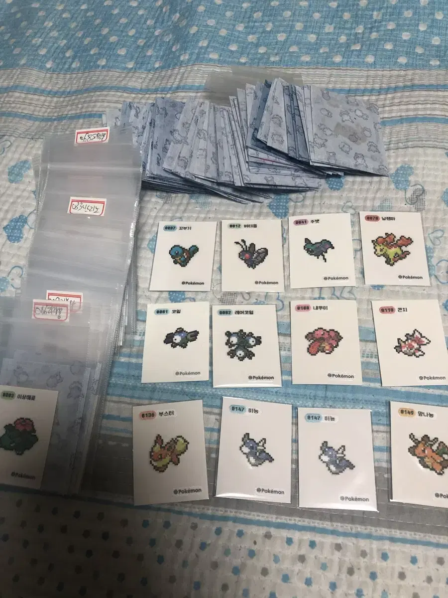 포켓몬 픽셀 띠부씰 판매