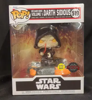 FUNKO POP! 스타워즈 레드 세이버 시리즈 다스 시디어스 519