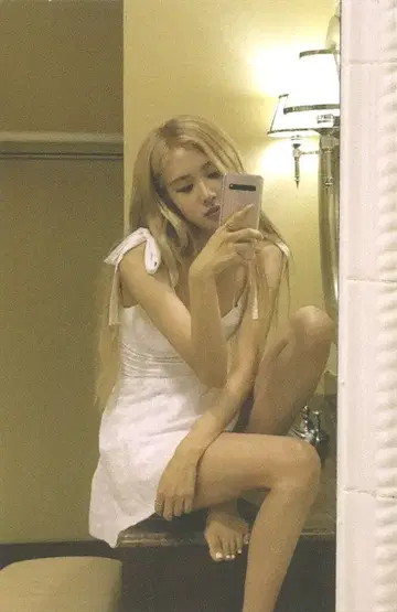 BLACKPINK 로제 하와이 여름 다이어리 포토 카드