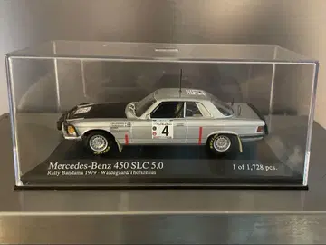 MINICHAMPS MERCEDES-BENZ 450 SLC5.0 1/43