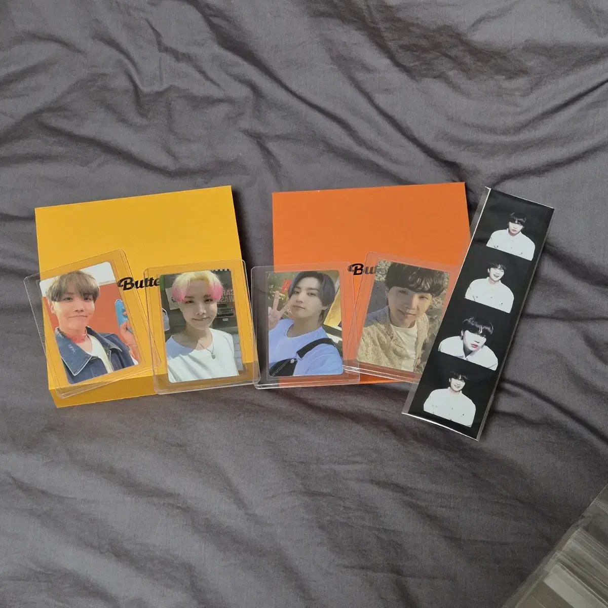 방탄 버터 앨범(포카, 네컷특전, 틴케이스 노랑 포함)