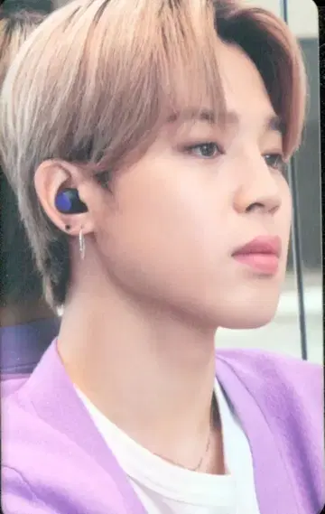 BTS 삼성 갤럭시 버즈 지민 트레이딩 카드