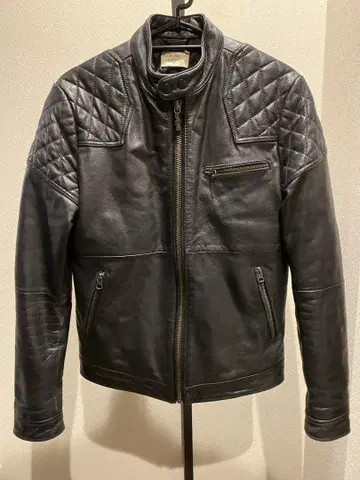 누디진 가죽 자켓