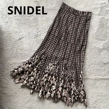 SNIDEL 스나이델 레이스 머메이드 스커트