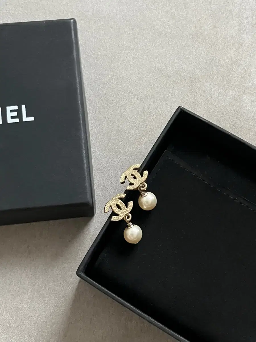 Chanel Pearl Earrings