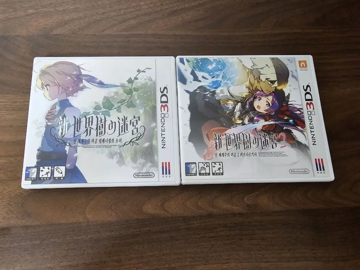 닌텐도 3DS 신세계수의 미궁 1+2