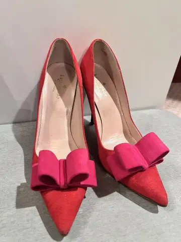 kate spade 케이트 스페이드 펌프스 멀티 컬러 핑크 레드