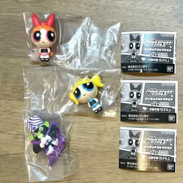 파워퍼프걸 피규어 컬렉션 블라썸 버블스 모조조조