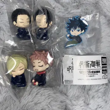 주술회전 어깨 쿵으로 퐁당! 가챠 5점 세트