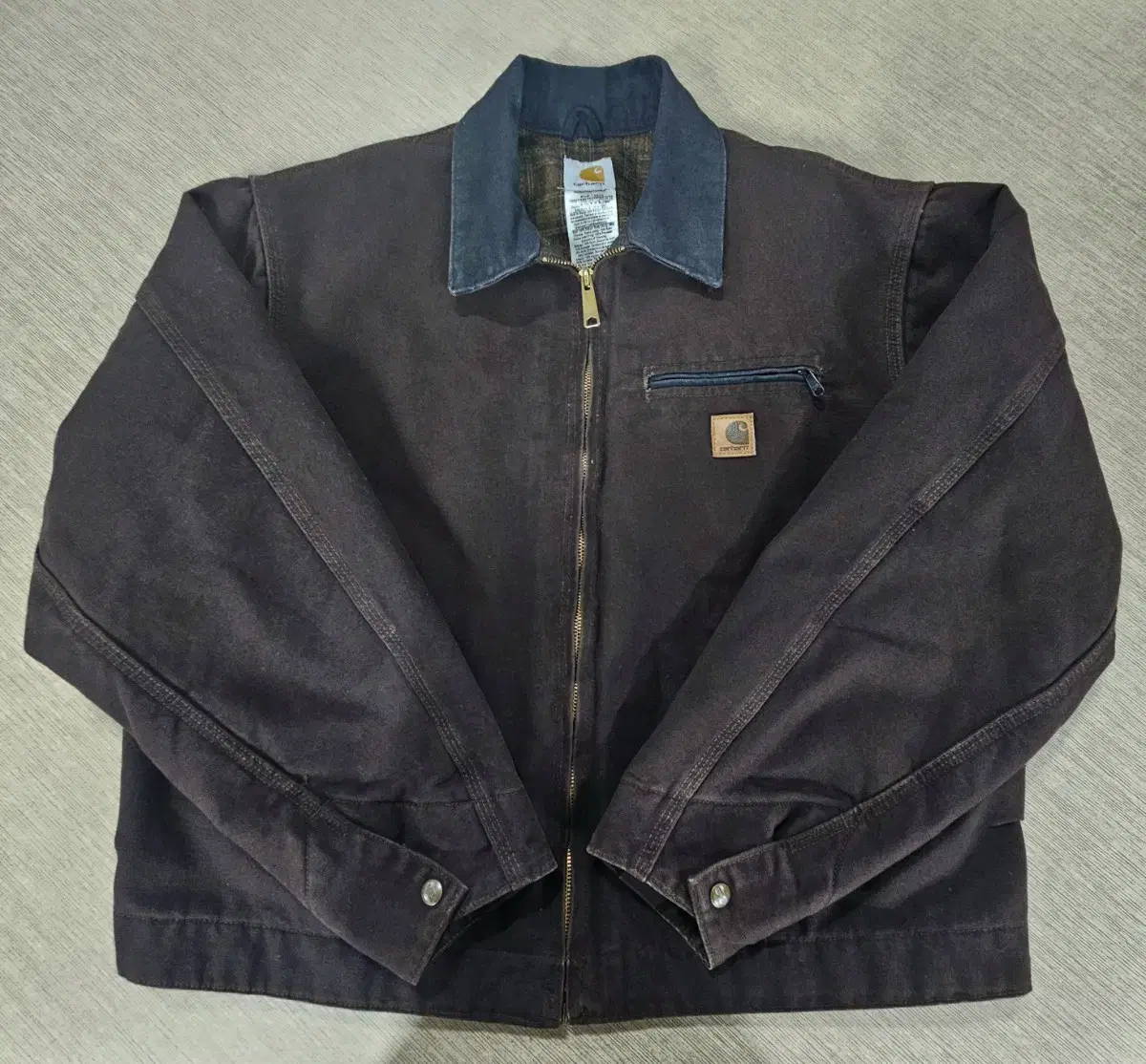 [XL]칼하트 디트로이트 자켓 J97다크브라운