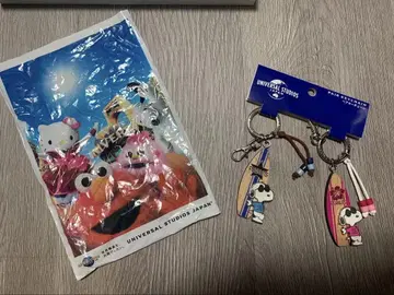 USJ 스누피 페어 키체인