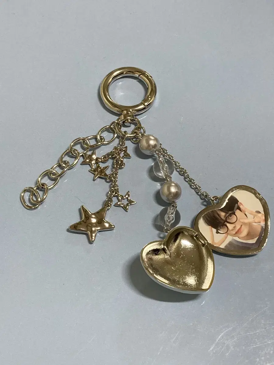 NCT wish U-SIE Heart Pendant Keyring