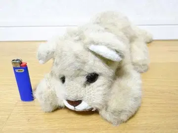 80년대 빈티지 일본제 요시토쿠 사자 봉제 인형 30cm 쇼와 당시 제품