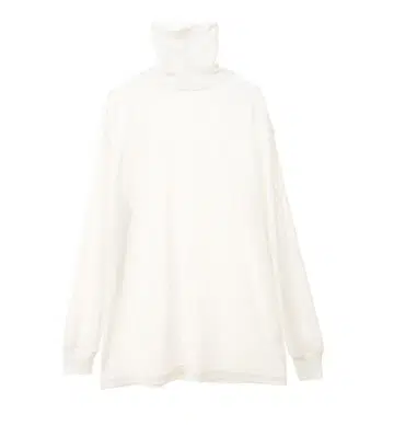 클라네 CLANE H/N SOFT CUT TOPS 화이트 1 미사용