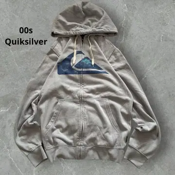빈티지 Quiksilver 지퍼 후드티 y2k 그런지 city