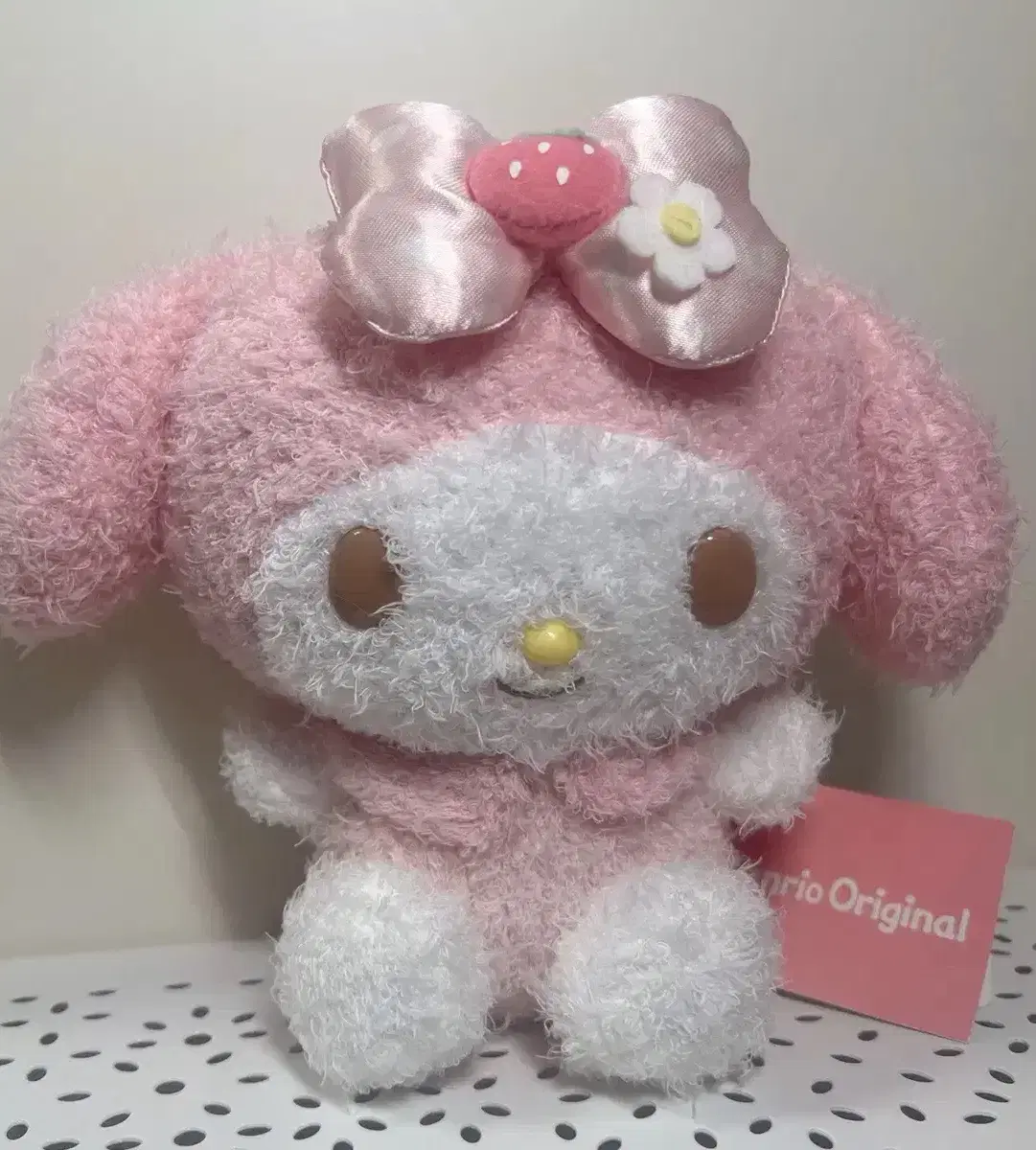 산리오 15년도 딸기 마이멜로디 마스코트 히메갸루 인형