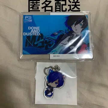 페르소나 3 리로드 난자타운 아크릴 보드 키링 주인공