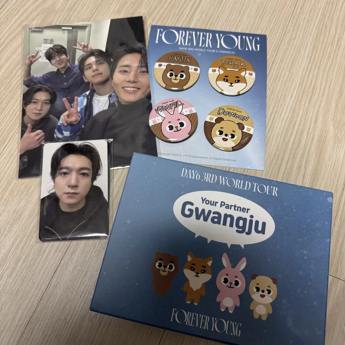 Day 6 Gwangju Concert Admission Gift