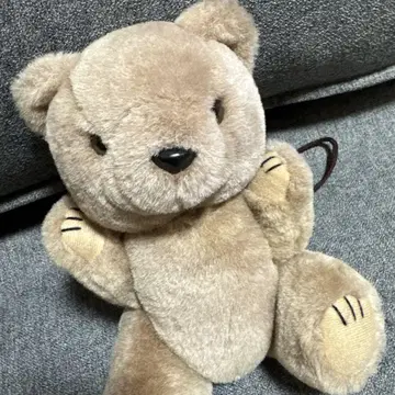 쇼와 레트로 손발이 짧은 티디베어 곰 봉제 인형